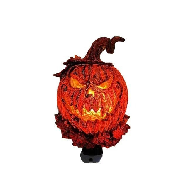 Haunted Mansion Nightlight – Pumpkin & Castle Resin Crafts