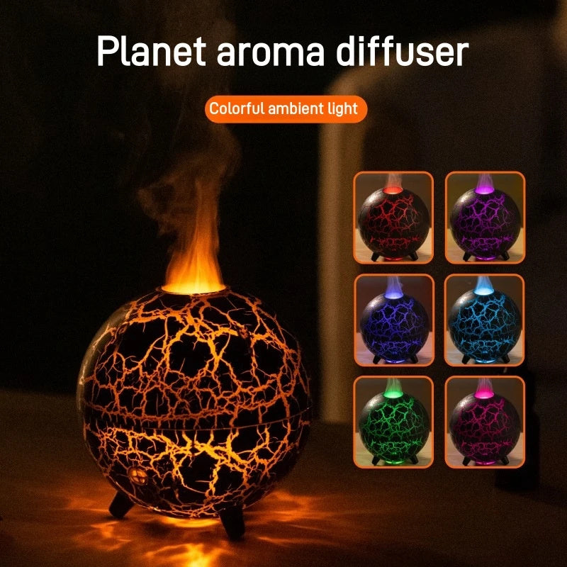 Colorful Atmosphere Lamp USB Humidifier Essential Oil Household Mini Aroma Diffuser