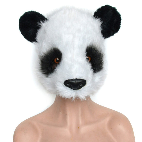 Halloween Panda Head Mask