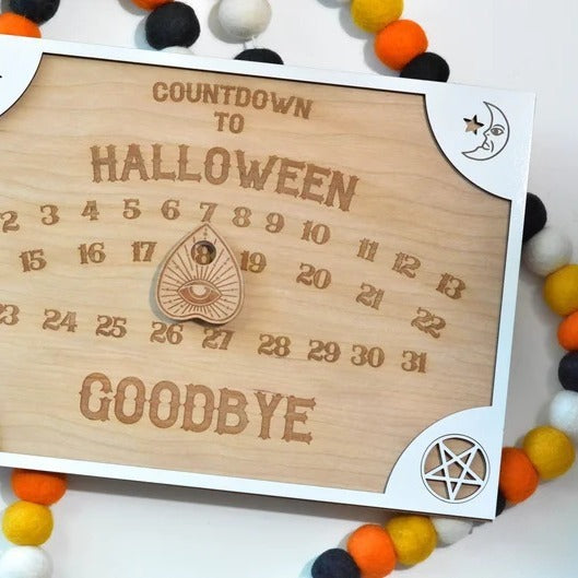 Halloween Ouija Board Countdown Calendar