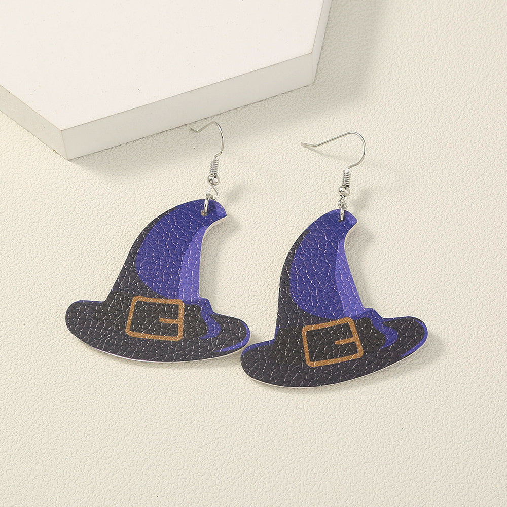 Halloween Witch Hat Earrings