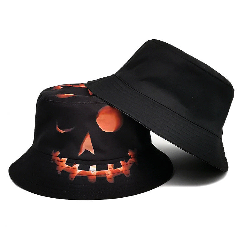 Halloween Pumpkin Fisherman Hat