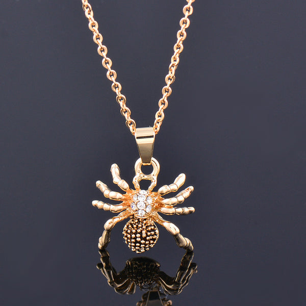 Halloween Spider Necklace