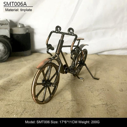 Handmade Metal Bicycle Model Crafts