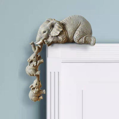 Hanging Elephants Three-piece Home Decoration