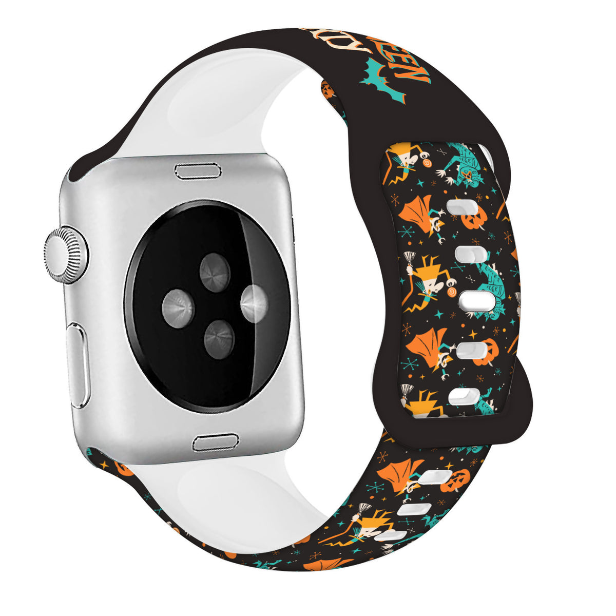 Halloween Printed Silicone Watch Strap