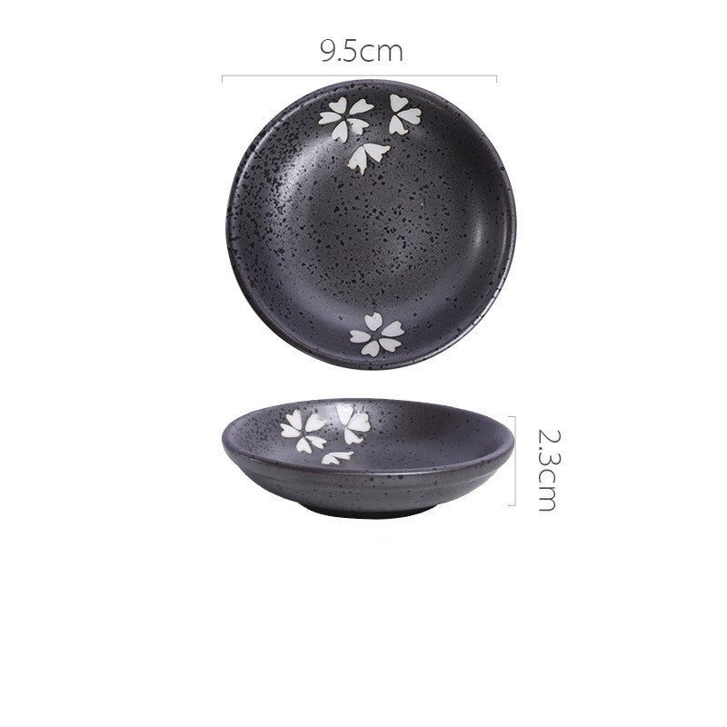 Japanese Ceramic Snack Appetizer Dim Sum Dipping Dish