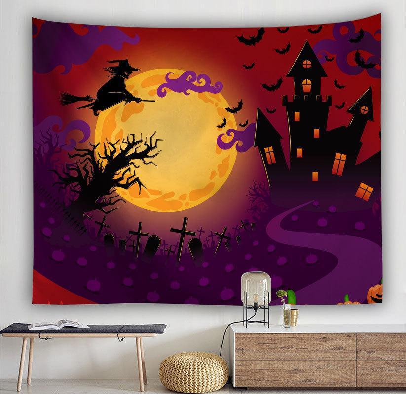 Halloween Witch Tapestry