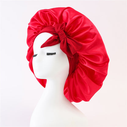 New Double Layer Hair Sleeping Bonnet