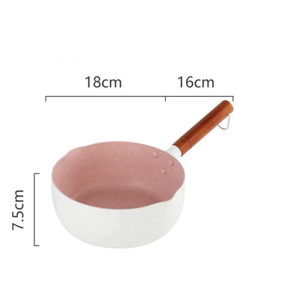 Japanese Style Snow Nonstick Induction Cooker Pan