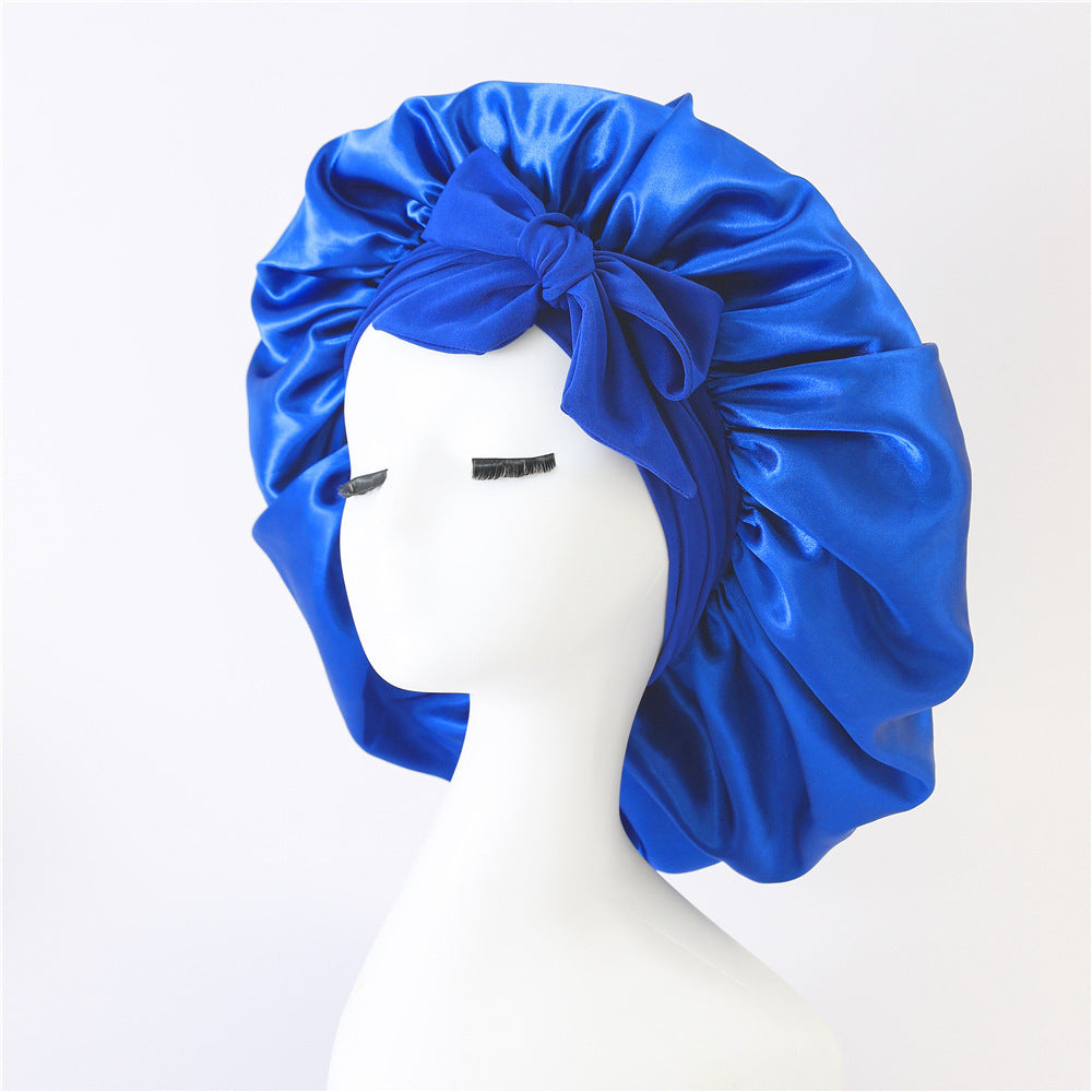 New Double Layer Hair Sleeping Bonnet