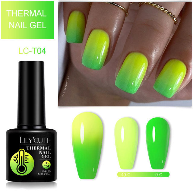 Lily Cute Color Changing Thermal Gel Nail Polish