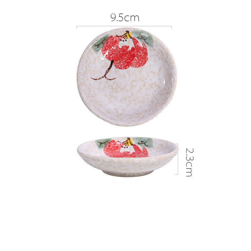 Japanese Ceramic Snack Appetizer Dim Sum Dipping Dish