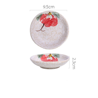 Japanese Ceramic Snack Appetizer Dim Sum Dipping Dish