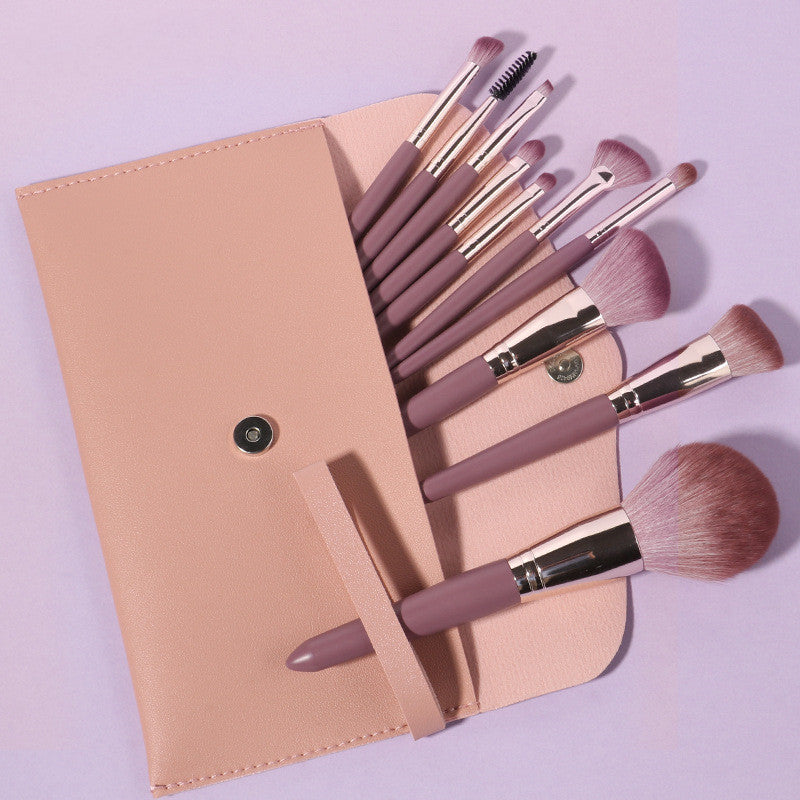 New 14 Piece Wooden Handle Makeup Brush Set Makeup Tools