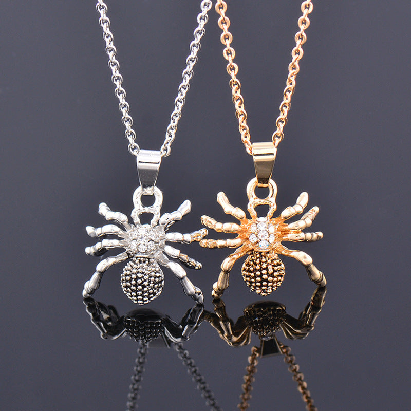 Halloween Spider Necklace