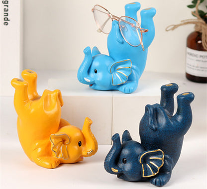 Creative Lucky Elephant Glasses Holder