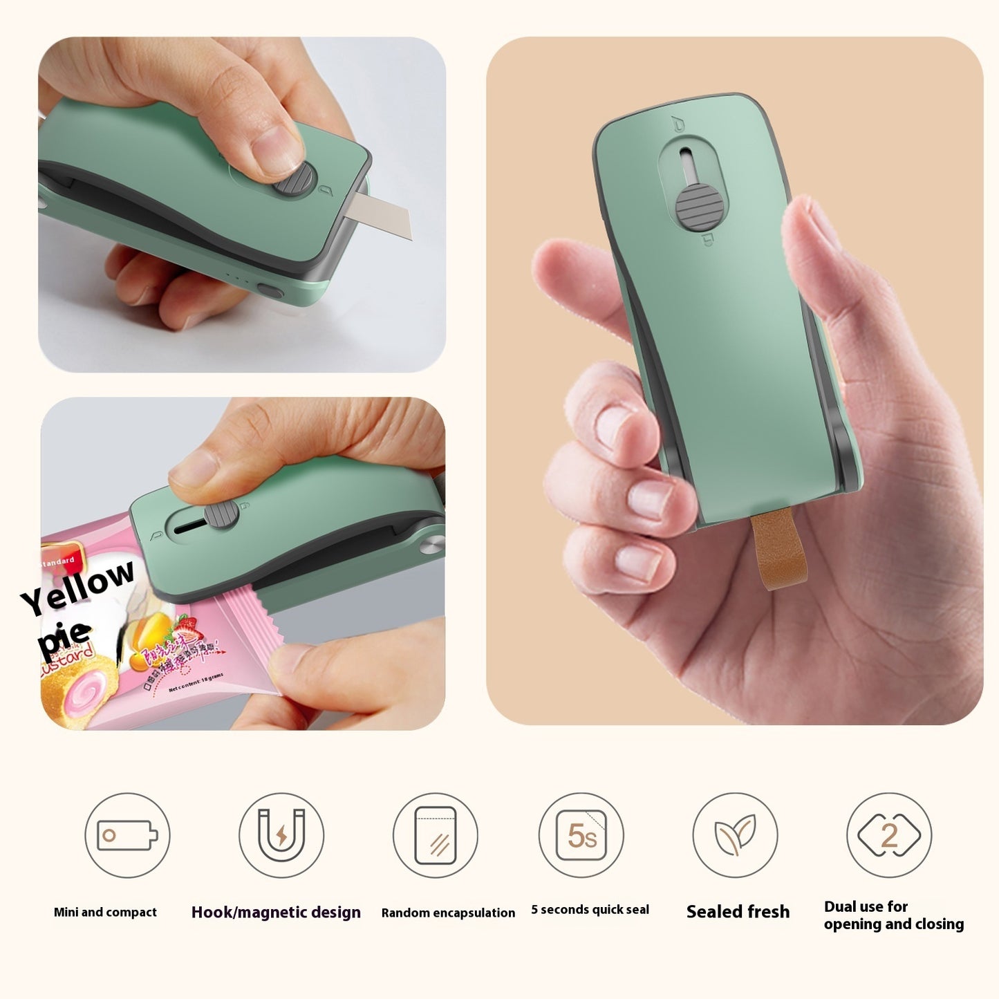 Hand Sealed Portable Mini Sealing Machine