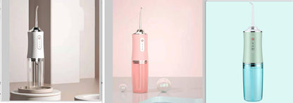 Portable Dental Water Flosser Jet 3 Modes USB Rechargeable