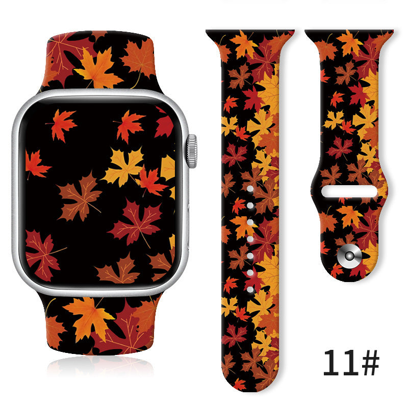 Halloween Printed Watch Strap