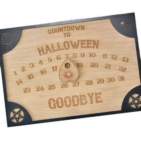 Halloween Ouija Board Countdown Calendar