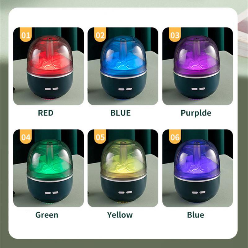 Modern Glow Humidifier with Colorful Gradient Light