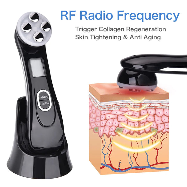 Facial 5-In-1 LED Skin Tightening Beauty - JDrop.Shop