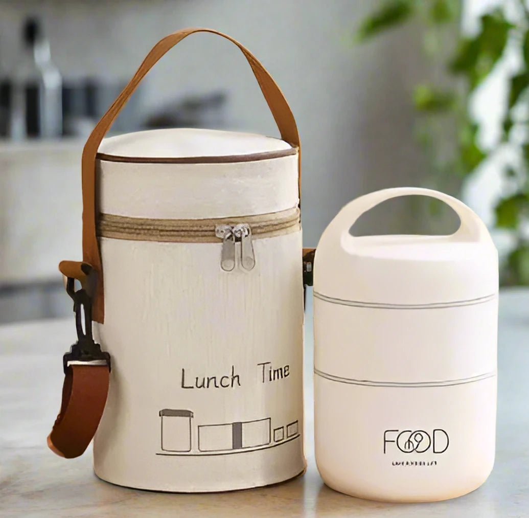 1240ML/1590ML Large Capacity Stainless Steel Lunch Box