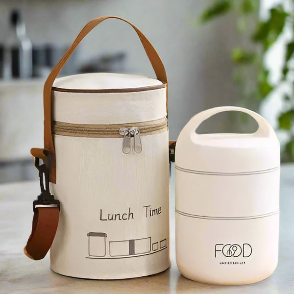 1240ML/1590ML Large Capacity Stainless Steel Lunch Box