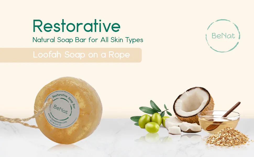 All Natural Restorative Soap Bar. Oat, Honey, and Olive Oil. - JDrop.Shop