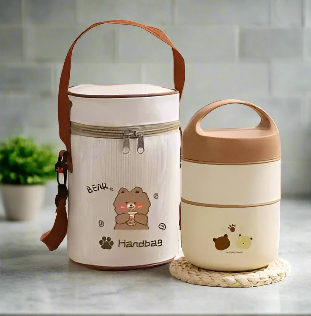 1240ML/1590ML Large Capacity Stainless Steel Lunch Box