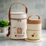 1240ML/1590ML Large Capacity Stainless Steel Lunch Box