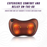 Back and Neck Massage Pillow w/Heat - JDrop.Shop